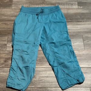 Blue capris